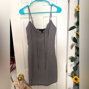 Black and white dress